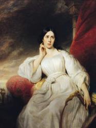 Madame Malibran (1808-36) in the Role of Desdemona, 1830 (oil on canvas) | Obraz na stenu