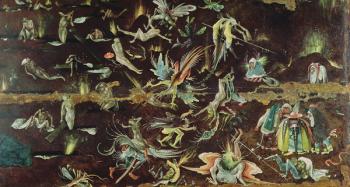 The Last Judgement, c.1504 (oil on panel) (detail) | Obraz na stenu