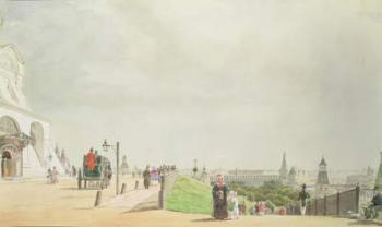 The Kremlin, Moscow, 1839 (w/c on paper) | Obraz na stenu