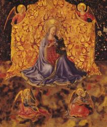 Madonna of Humility with Christ Child and Angels | Obraz na stenu