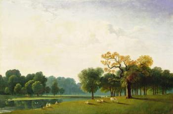 A View of the Serpentine, 1815 (oil on canvas) | Obraz na stenu
