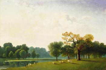 A View of the Serpentine, 1815 (oil on canvas) | Obraz na stenu