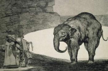 Folly of Beasts, from the Follies series, or Other Laws for the People, c.1815-24 (etching and aquatint on Japanese paper) | Obraz na stenu