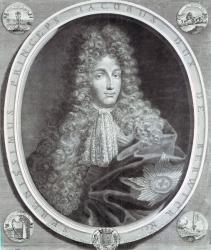 James Fitzjames, Duke of Berwick engraved by Pierre Drevet, 1693 (etching & engraving) | Obraz na stenu