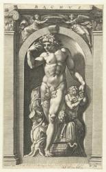 Bacchus, 1592 (engraving) | Obraz na stenu
