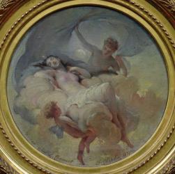 Allegory of the Night, 1874 (oil on canvas) | Obraz na stenu