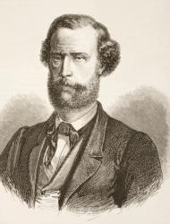 Manuel Vilar i Roca, from 'The Universal Museum', published 1862 (engraving) | Obraz na stenu