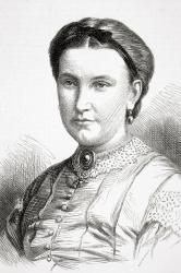 Lady Baker, from The Illustrated London News', 11th October 1873 (litho) | Obraz na stenu