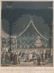 The Bastille Ball (colour litho) | Obraz na stenu