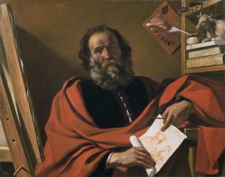 St. Luke (oil on canvas) | Obraz na stenu