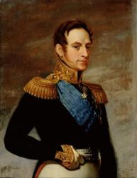 Portrait of Tsar Nicholas I (1796-1855) 1826 (oil on canvas) | Obraz na stenu