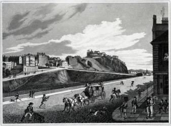 Edinburgh (engraving) | Obraz na stenu