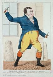 Georges Cadoudal, 1804 (coloured engraving) | Obraz na stenu