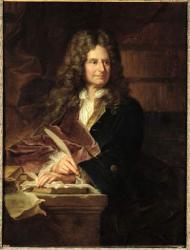 Nicolas Boileau (1636-1711) after 1704 (oil on canvas) | Obraz na stenu