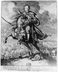 John Sobieski, King John III of Poland (engraving) | Obraz na stenu