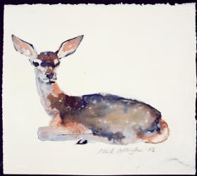 Fawn, 2003 (ink & w/c on paper) | Obraz na stenu