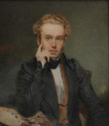 Self-Portrait, c.1830 (w/c on paper) | Obraz na stenu