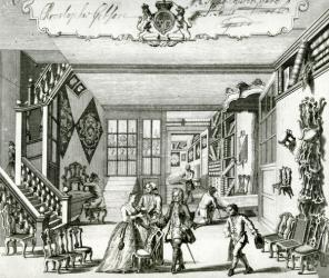 Christopher Gibson, furniture maker (engraving) | Obraz na stenu