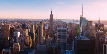 Empire State building, New York City, USA (photo) | Obraz na stenu