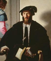 Portrait of a Gentleman (oil on canvas) | Obraz na stenu