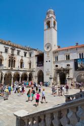 Luza Square in the old city, Dubrovnik, Croatia (photo) | Obraz na stenu