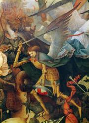 Detail of the Fall of the Rebel Angels, 1562 (oil on panel) | Obraz na stenu