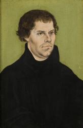 Portrait of Martin Luther, 1527 (oil on panel) | Obraz na stenu