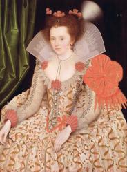 Princess Elizabeth, daughter of James I, 1612 (panel) | Obraz na stenu