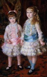 Pink and Blue or, The Cahen d'Anvers Girls, 1881 (oil on canvas) | Obraz na stenu