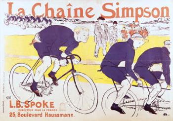 The Simpson Chain, 1896 (colour litho) | Obraz na stenu