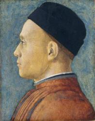 Portrait of a Man, c. 1470 (tempera on panel) | Obraz na stenu
