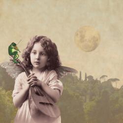 Frog Chorus, 2014, (digital collage) | Obraz na stenu