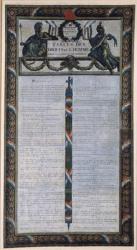 Table of the Declaration of the Rights of Man and the Citizen (litho) | Obraz na stenu