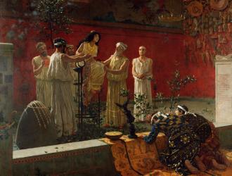 The Oracle, 1880 (oil on canvas) | Obraz na stenu