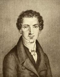 Wilhelm Hauff (1802-1827) (litho) | Obraz na stenu
