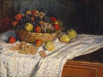 Apples and Grapes, 1879–80 (oil on canvas) | Obraz na stenu