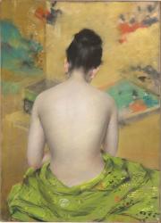 Study of Flesh Colour and Gold, 1888 (pastel on paper) | Obraz na stenu