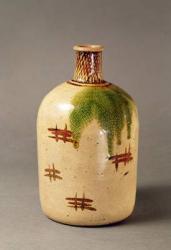 Sake bottle, from Oribe (ceramic) | Obraz na stenu