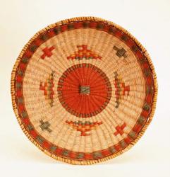 Eastern Woodlands serving basket (woven fibre) | Obraz na stenu