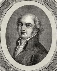 Gilbert Romme, from 'Histoire de la Revolution Francaise' by Louis Blanc (1811-82) (engraving) | Obraz na stenu