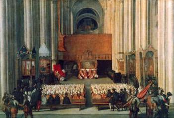 The Council of Trent, 4th December 1563 (oil on canvas) | Obraz na stenu