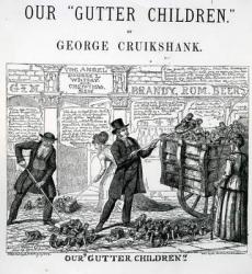 Our Gutter Children, 1869 (engraving) | Obraz na stenu