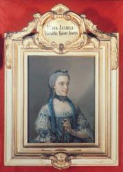 Maria Isabella of Parma, first wife of Joseph II Holy Roman Emperor (1741-90) 1762 | Obraz na stenu
