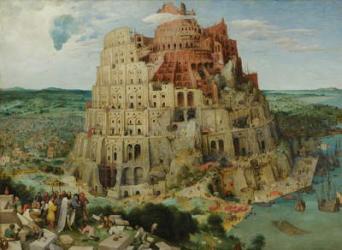 Tower of Babel, 1563 (oil on panel) (for details see 93768-69, 186437-186438) | Obraz na stenu