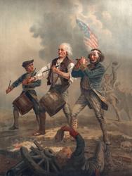 Yankee Doodle or the Spirit of '76, published by J.F. Ryder after Archibald M. Willard (chromolitho) | Obraz na stenu