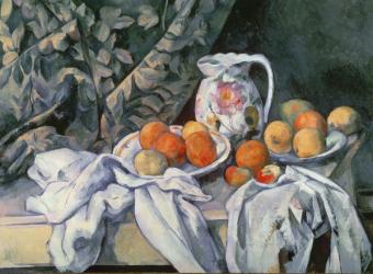 Still life with drapery, c.1899 (oil on canvas) | Obraz na stenu