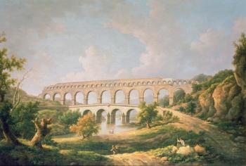 The Pont du Gard, Nimes | Obraz na stenu