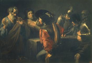 The Denial of St. Peter, 1620 | Obraz na stenu