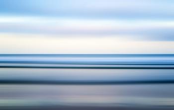 Beach and Ocean motion blur effect, 2016, (photograph) | Obraz na stenu