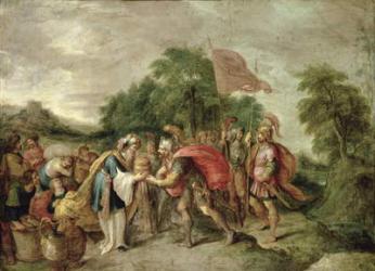 The Meeting of Abraham and Melchizedek | Obraz na stenu